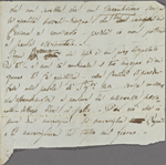 Autograph letter (draft) unsigned to Count Pietro Gamba, February 1820