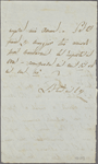 Autograph letter signed to Lord Byron, February-June 1820