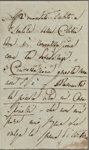 Autograph letter signed to Lord Byron, February-15 July 1820