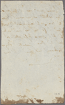 Autograph letter unsigned to Lord Byron, February-15 July 1820