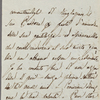 Autograph letter signed to Lord Byron, February-15 July 1820