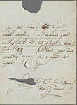 Autograph letter signed to Lord Byron, February-15 July 1820