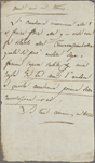 Autograph letter signed to Lord Byron, February-15 July 1820