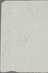 Autograph note unsigned to Lord Byron, February-mid-July 1820