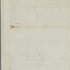 Autograph note signed to Lord Byron, February-mid-July 1820