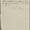 Autograph note signed to Teresa Guiccioli, [circa February-mid-July 1820]