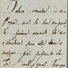 Autograph letter signed to Lord Byron, February-mid-July 1820