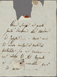 Autograph letter signed to Lord Byron, February-mid-July 1820