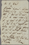 Autograph letter signed to Lord Byron, February-mid-July 1820