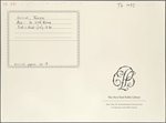 Autograph letter signed to Lord Byron, February-mid-July 1820
