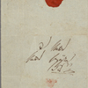 Autograph letter signed to Lord Byron, February-mid-July 1820