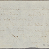 Autograph letter unsigned to Lord Byron, after early February 1820