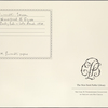 Autograph note unsigned to Lord Byron, ?early February-?late March 1820