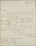 Autograph letter signed to English, English & Becks, 4 February 1820