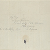 Autograph letter signed to English, English & Becks, 4 February 1820