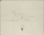 Autograph letter signed to English, English & Becks, 4 February 1820