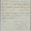 Autograph letter signed to Lord Byron, March-April 1820