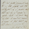 Autograph letter signed to Lord Byron, March-June 1820