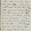 Autograph letter signed to Lord Byron, ?early March 1820