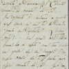 Autograph letter signed to Lord Byron, ? early March 1820