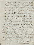 Autograph letter signed to Lord Byron, ? early March 1820
