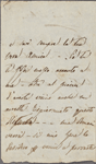 Autograph letter signed to Lord Byron, ? early March 1820