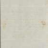 Autograph letter signed to Horace Hall, 19 March 1820