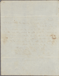 Autograph letter signed to Horace Hall, 19 March 1820