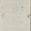 Autograph letter signed to Horace Hall, 19 March 1820