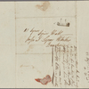Autograph letter signed to Horace Hall, 19 March 1820
