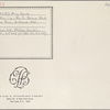 Autograph letter signed to Horace Hall, 19 March 1820