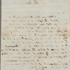 Autograph letter signed to Horace Hall, 24 March 1820