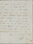 Autograph note signed to Lord Byron, after 2 April-mid-May 1820