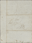 Autograph note signed to Lord Byron, after 2 April-mid-May 1820