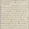 Autograph letter signed to Percy Bysshe and Mary Wollstonecraft Shelley, 6 April 1820