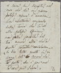 Autograph letter (fragment) unsigned to Lord Byron, 6 April-mid-July 1820