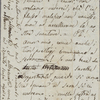 Autograph letter (fragment) unsigned to Lord Byron, 6 April-mid-July 1820