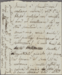 Autograph letter (fragment) unsigned to Lord Byron, 6 April-mid-July 1820