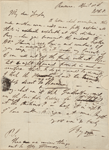 Autograph letter signed to Douglas Kinnaird, 8 April 1820