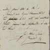 Autograph letter signed to Lord Byron, 9 April 1820