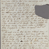Autograph letter unsigned to Thomas Jefferson Hogg, 20 April 1820