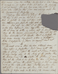 Autograph letter unsigned to Thomas Jefferson Hogg, 20 April 1820