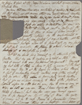 Autograph letter unsigned to Thomas Jefferson Hogg, 20 April 1820