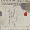 Autograph letter unsigned to Thomas Jefferson Hogg, 20 April 1820