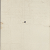 Autograph note, third person, to Edmund English, 21 April 1820