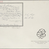 Autograph letter signed to Thomas Love Peacock, [?2 May 1820]