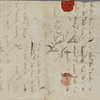 Letter (draft) to Michele Leoni, [circa 8-10 May 1820]; with autograph letter signed by Guiccioli to Byron