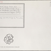 Letter (draft) to Michele Leoni, [circa 8-10 May 1820]; with autograph letter signed by Guiccioli to Byron