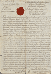Petition (scribal copy) to Pope Pius VII, ca. 15 May 1820; with scribal copy of the Papal Rescript of Pope Pius VII of 6 July 1820