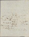 Autograph letter signed to Horace Hall, 26 May 1820